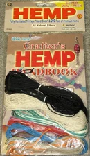 Pepperell Crafts Hippie Hemp Crafter's How To Do Handbook & 200 Ft. Hemp XMAS!