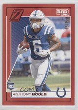 2024 Panini Zenith Rookies Red Red Zone 24/50 Anthony Gould #105 13xm