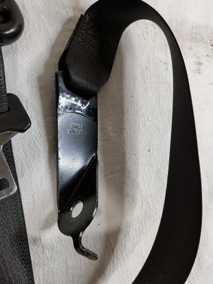 Conjunto retractor cinturón seguridad Ford F150 2004-2008 negro conductor delantero izquierdo fabricante de equipos originales Foto 3 de 4