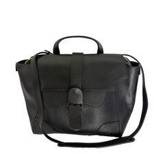 Senreve Midi Maestra Bag Dolce Charcoal Gold | Luxury Designer Handbag 18