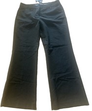 Express Design Studio Editor Black Wide Leg Dress Pants Trousers Sz 10R NWTS