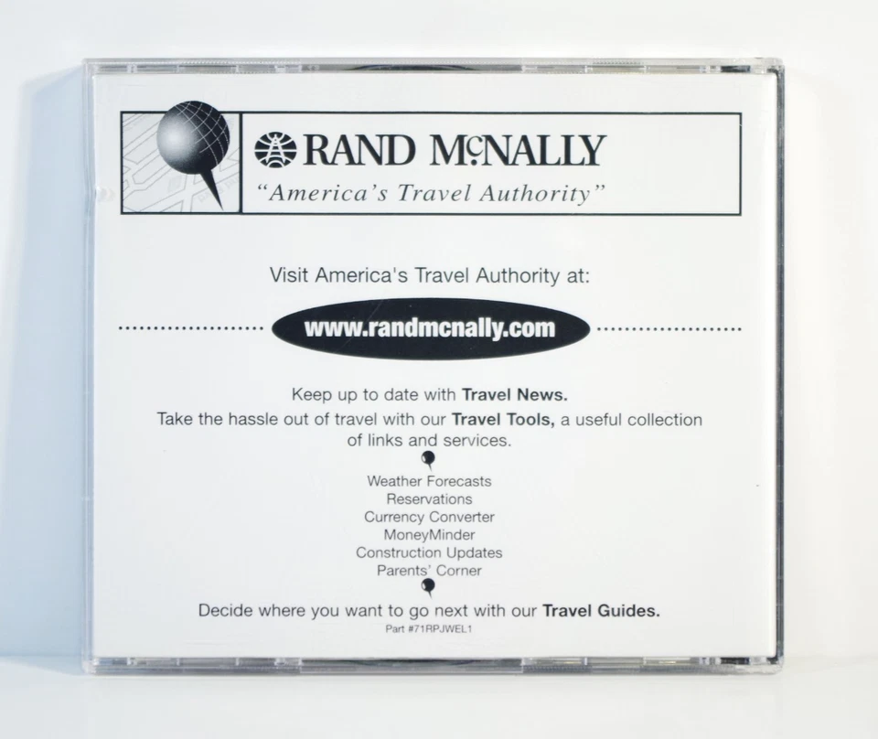 Route Planner - Rand McNally User Guide (CD-ROM, 2002, Rand McNally) - Image 2 of 4