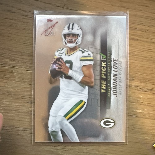 2025 Topps Signature Jordan Love Base (RAW)