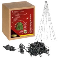 LED Lichterkette 200 Leds Warmweiß 1.5M Idena 31040 Weihnachtsdeko Innen AußEn