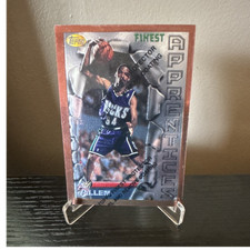 Topps 1996-97 Finest Apprentices Ray Allen w/coating 