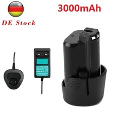 Per Bosch GSR GDR GSA GSB 10.8V-LI BAT411A BAT412 3000mAh 10.8V batteria/caricabatterie