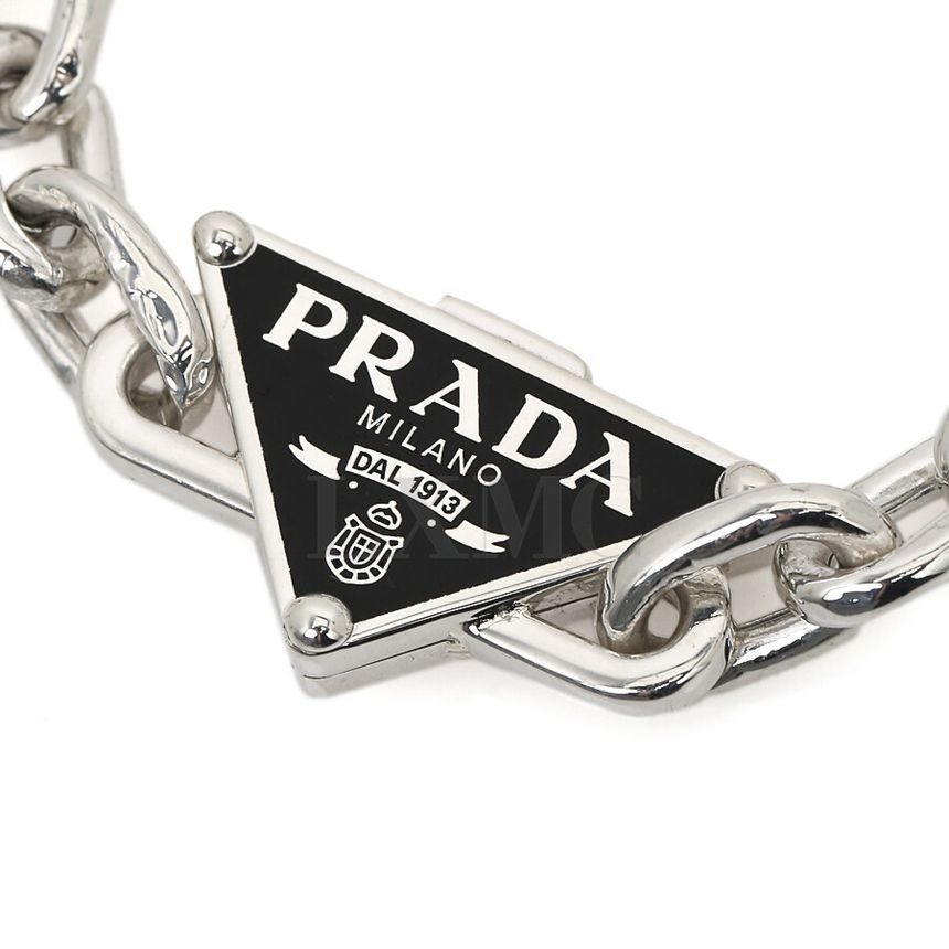 Prada Symbol Bracelet Triangle Logo Chain Bracelet 2JB303 | eBay Prada Symbol Bracelet Triangle Logo Chain Bracelet 2JB303 | eBay