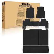 Fits 2015-2020 Chevy Tahoe Gmc Yukon Tpe Floor Mats Trunk Cargo Liners 6pcs