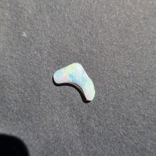 Natural Coober Pedy Crystal Opal 0.80ct Bright Multi Colour Freeform Cabochon