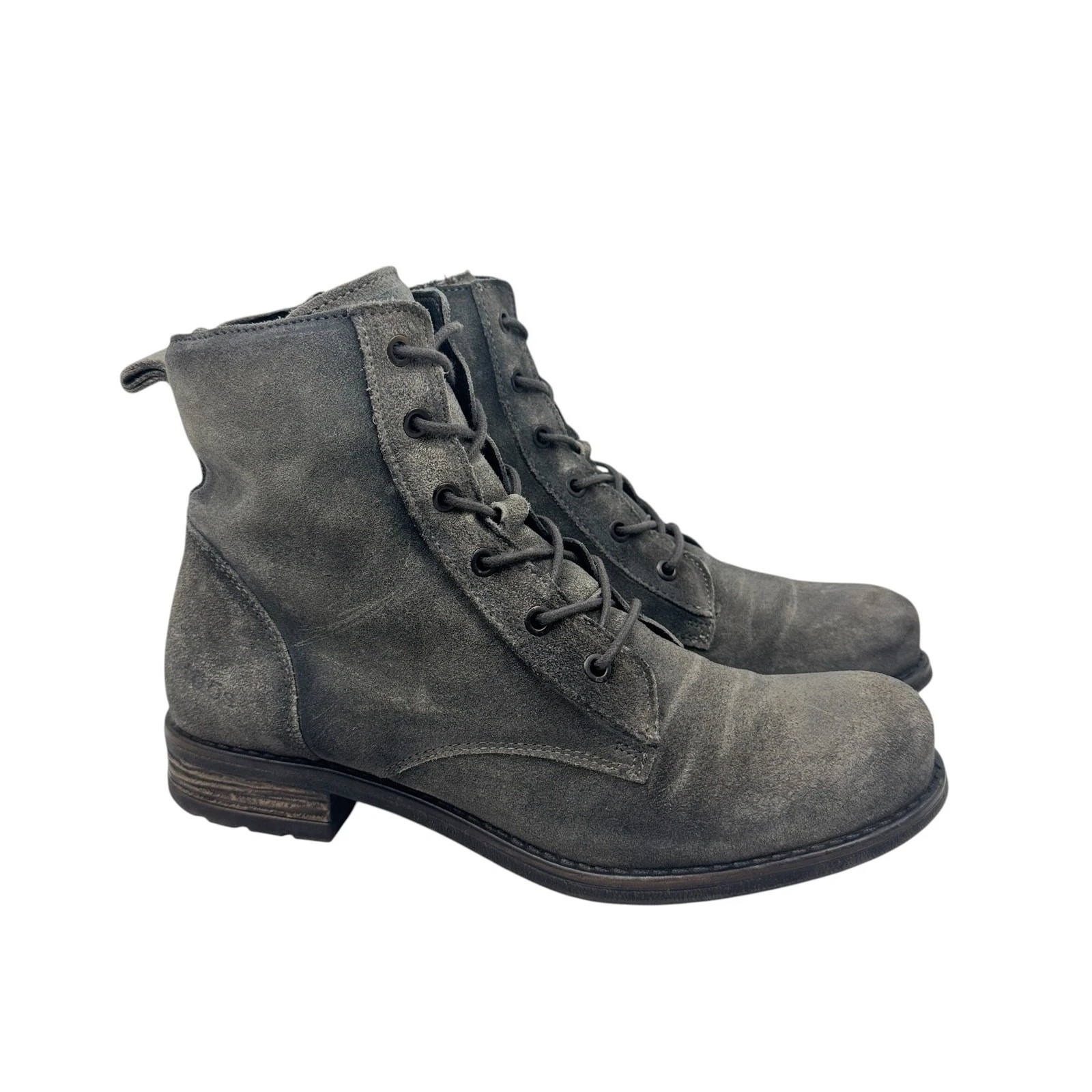 Taos Boot Camp Boot in Rugged Smoke Leather 41