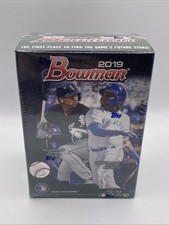 2019 Bowman Baseball Factory Sealed Blaster Box Julio Rodriguez 1st Bowman Card
