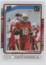 2024 Panini Clearly Donruss Rated Rookie Marvin Harrison Jr #54 1s7t