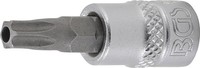 "Bgs BIT-EINSATZ, Innenvierkant 6,3MM (1/4\"), T-PROFIL (FÜR Torx) Mit Bohrung T30"