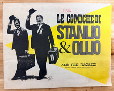 LE COMICHE STANLIO E OLLIO album originale con 148 figurine, discreto*