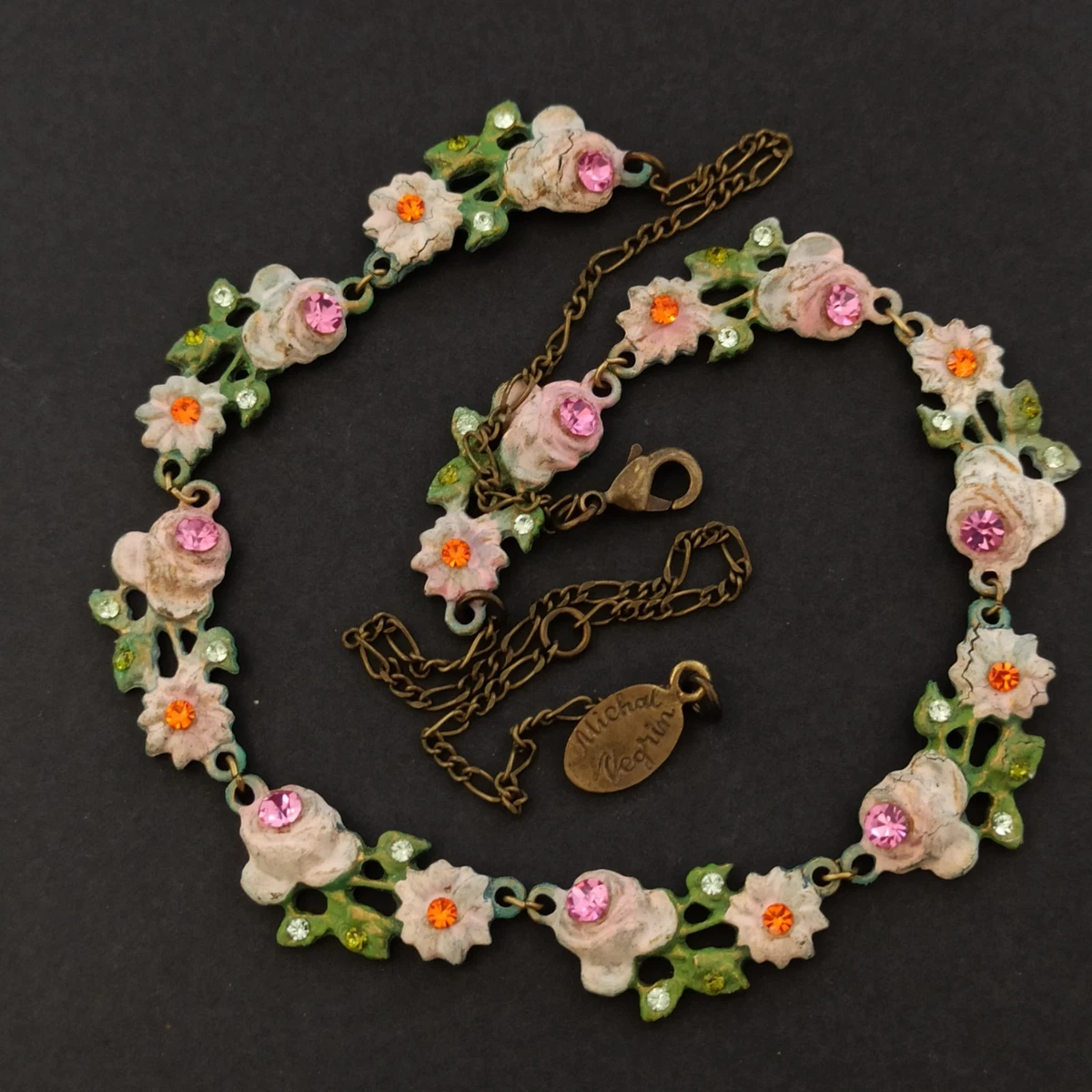 Orecchini Michal Negrin, pendenti a goccia con cristalli