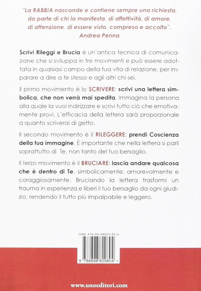 Andrea Penna Scrivi, rileggi e brucia. La comunicazione non verbale  (Paperback) - Image 2 of 2