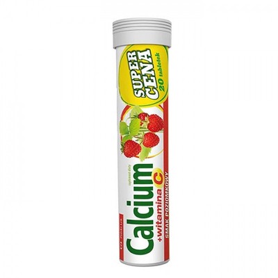 Calcium 300mg Avec Quercétine - Complément Alimentaire Effervescent - 20 Comprimés - Synoptis Pharma