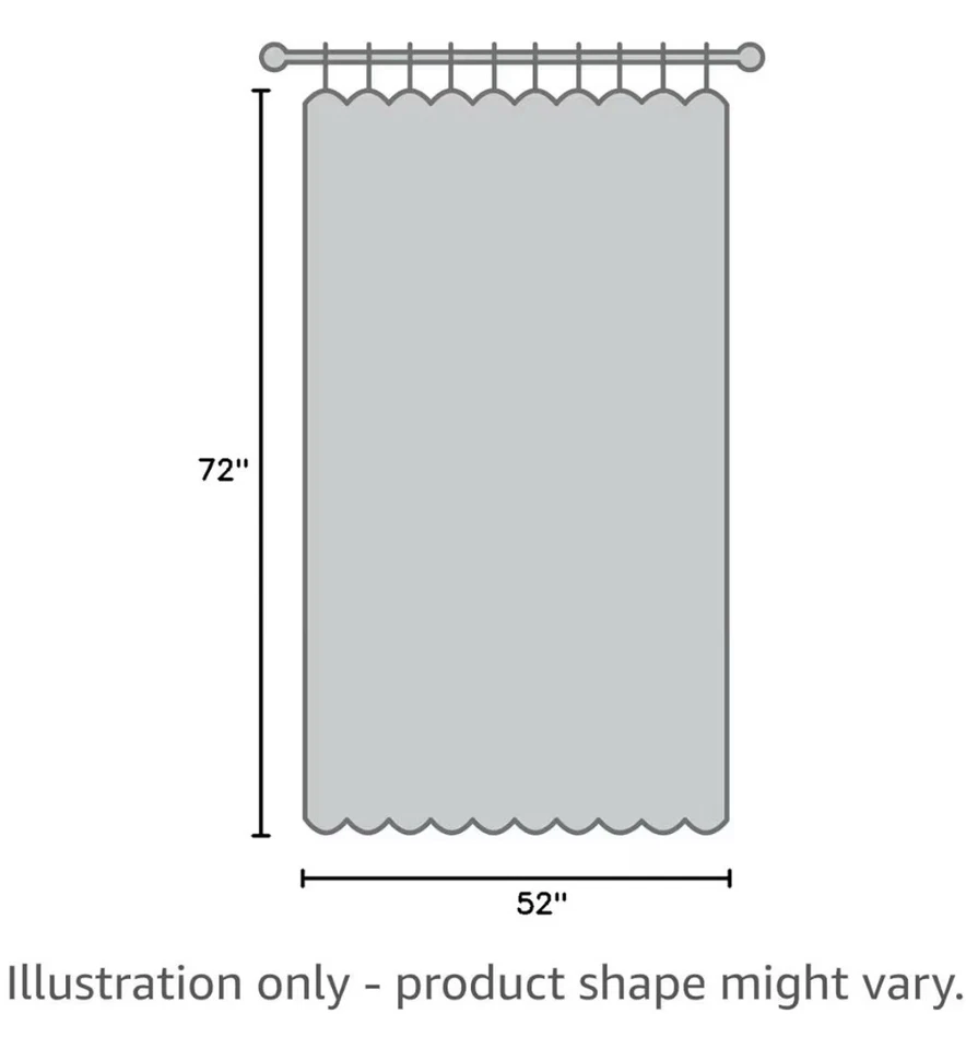 2 Paneles 100% Cortinas Opacas, Lujo Aislamiento Térmico Terciopelo Negro 52W x 72L Foto 2 de 4
