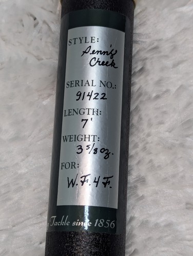 Orvis Penn's Creek Bamboo Fly Rod 7' 4wt.