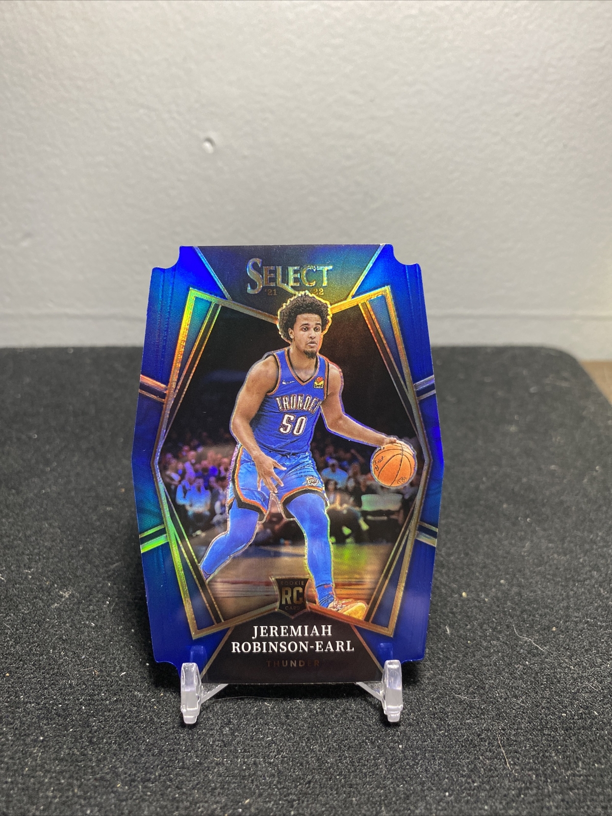 2021-22 Select Prizms Blue Die Cut #182 Jeremiah Robinson-Earl /249