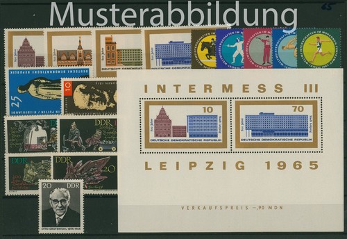 DDR ** Jahrgänge 1960/61/62/63/64/65/66/67/68/69 kompl., nach Wahl, Multirabatt - Picture 15 of 68