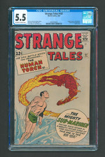 1963 Strange Tales #107 CGC 5.5 Human Torch vs Sub-Mariner Silver Age Marvel