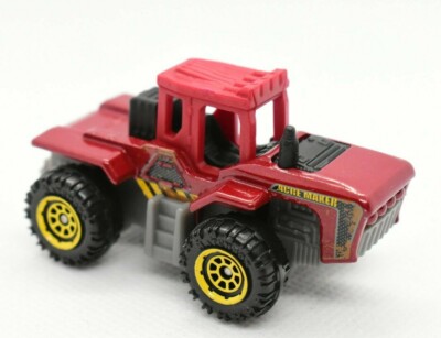 ACRE MAKER red/gray tractor; CANON CONSTRUCTION 2017 MATCHBOX loose mb919 