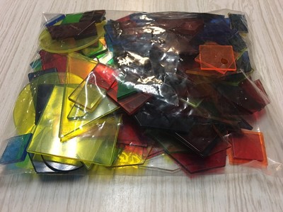 150 Pieces - Light Table Manipulatives multi-color  - Teaching Supplies