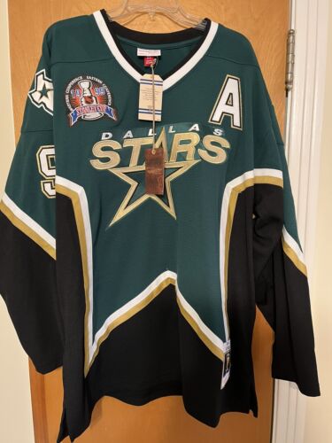 Dallas Stars Mike Modano Mitchell Ness Alternate 1998/99 NHL Blue Line Jersey XL