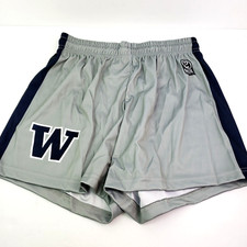 Blatant Athletics Boys Size YXL Blue Grey Athletic Shorts