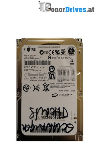 Fujitsu -MHW2080BH - 80 GB - SATA - PCB CA26343-B84304BA Rev.*