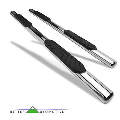 4''  S/S Side Steps for 05-23 Toyota Tacoma Double Cab Nerf Bars Running Boards