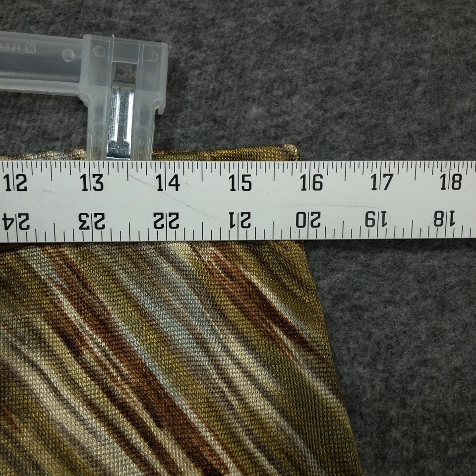 Vintage Y2K Wet Seal Brown Green Short Skirt Made in USA Size Large Streetwear - Image 4 of 4