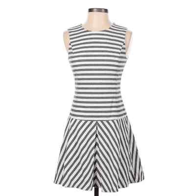 THEORY Alaqua COTTON Fit n Flare Mini Dress 4 | eBay