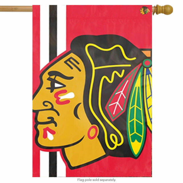 Chicago Blackhawks Official NHL Bold Logo Banner by Party Animal 362077