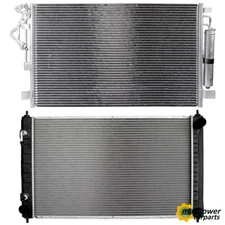 Radiator & AC Condenser Cooling Kit For 11-18 Nissan Altima 16-18 Maxima 3.5L V6