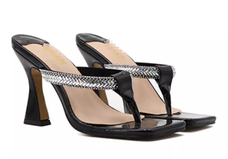 Stiletto thong deals sandals