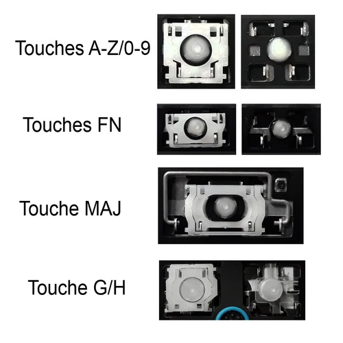 Touche de Clavier pour DELL Latitude 14 E5450 E5470 E7450 E7470 5480 5490 7480