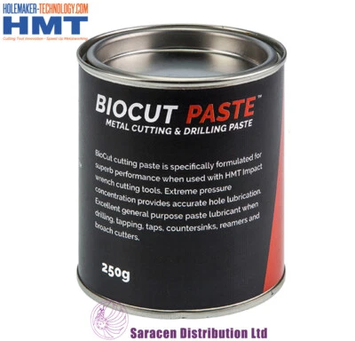 HOLEMAKER TECHNOLOGY HMT BIOCUT DRILLING AND TAPPING PASTE, 250g -704030-0001