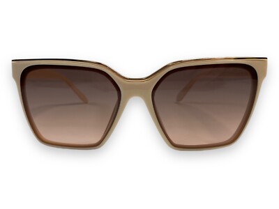 Quay Australia AFTER HOURS Oversized Sunglasses Yellow Frame Brown Lenses Quay after hours square sunglasses in pale yellow | ASOS main image 3