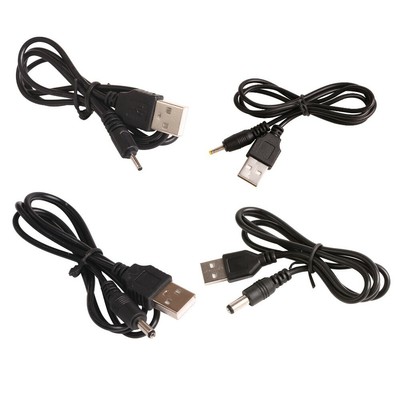 USB Stromkabel Kabel auf DC Hohlstecker Stecker Ladekabel 2 2,5 3,5 5,5 mm mini
