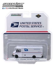 Greenlight HD Truck Series 17 1/64 Scale Diecast USPS 2019 Package Car Model