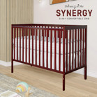 Convertible Crib 5-In-1 Standard Size Toddler Bed 3-Mattress Height Setting New