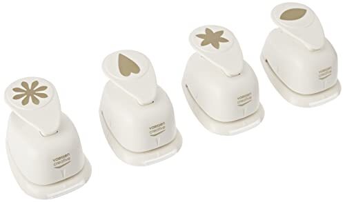 Vaessen Creative Kit de Perforatrici di Forme per Carta, 2,5 cm, 4 (N8j)