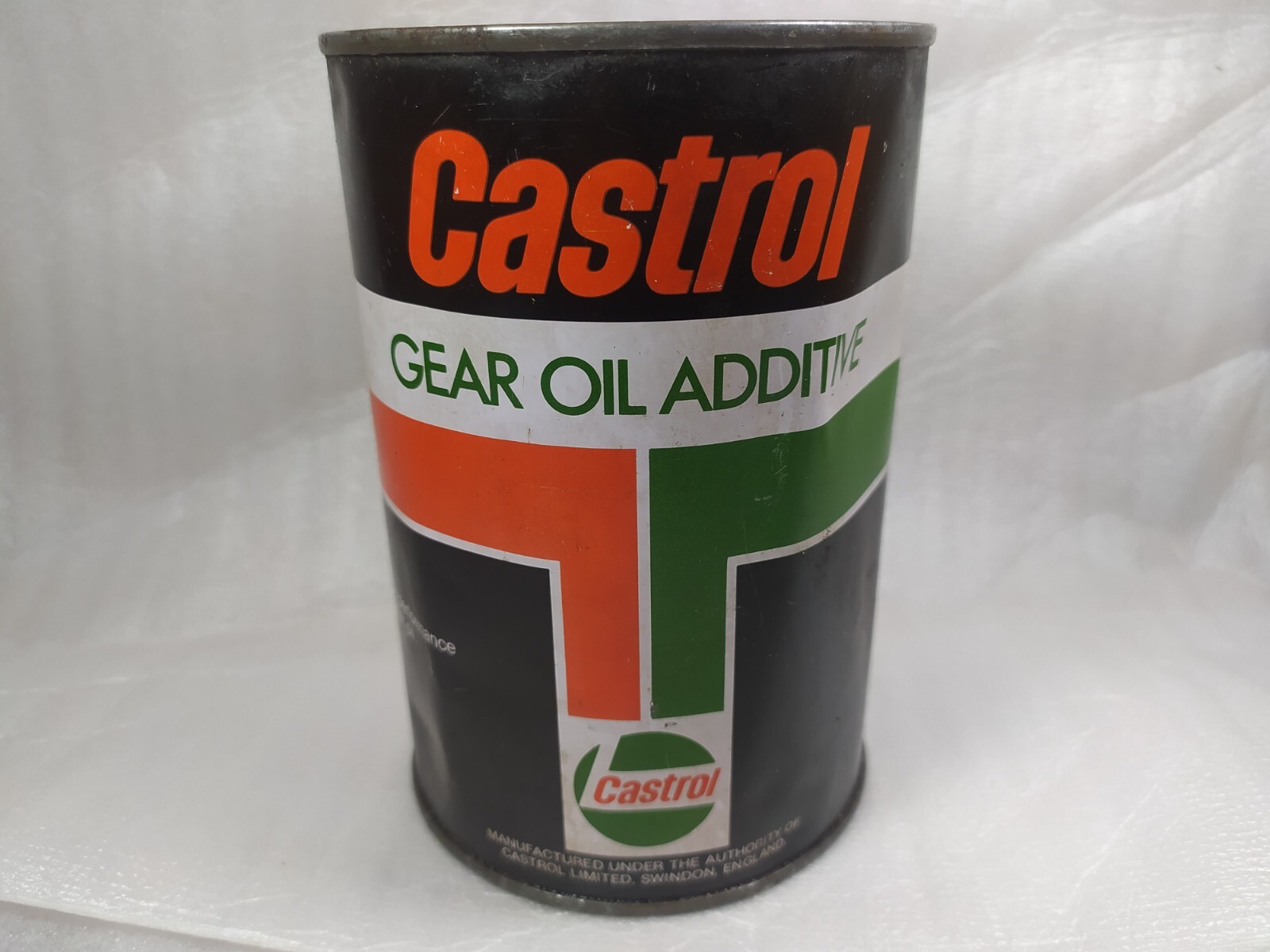 Vintage Motor Oil CASTROL GEAR OIL ADDITIVE Nos Just Cans | eBay