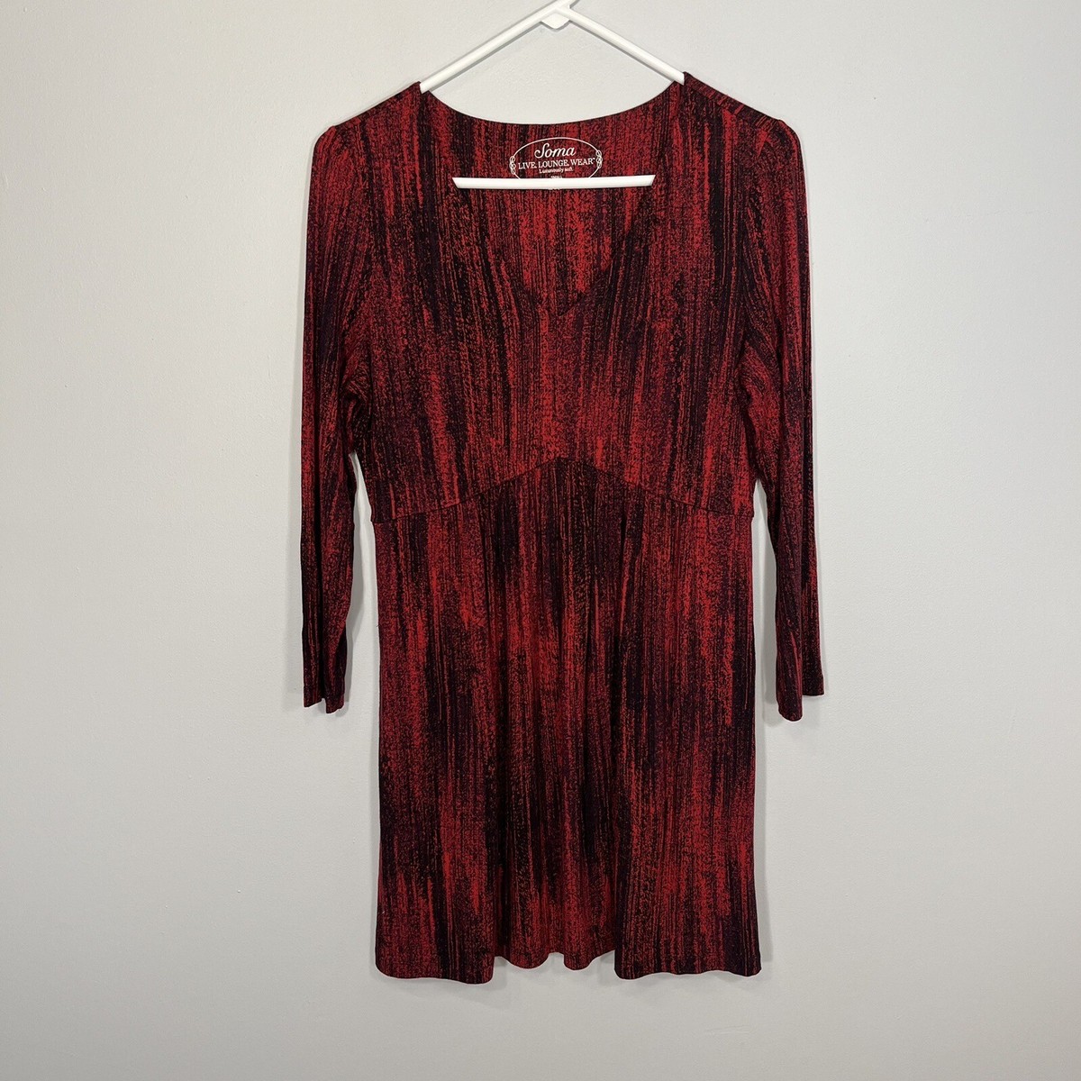 soma mini dress Soma Mini Dress NAVY | Chiffon Mini Dress with Tie Dye and Frill Details