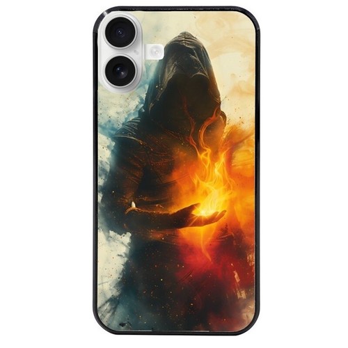 Coque noire pour Iphone 17 PRO motif bois et fleur prenom 3667328081882