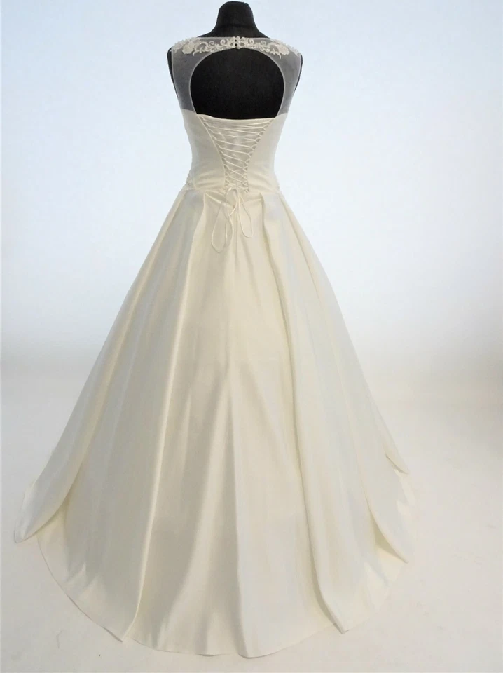 NEU Brautkleid von MS Moda ,Gr.34-38,ivory(inkl. Reifrock) - Bild 3 von 3