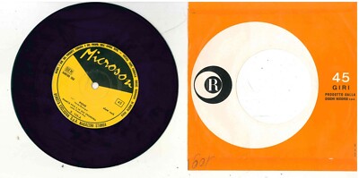 45 GIRI FRANCIS PICA PIVE NO SANREMO 1959 MICROSON STAND