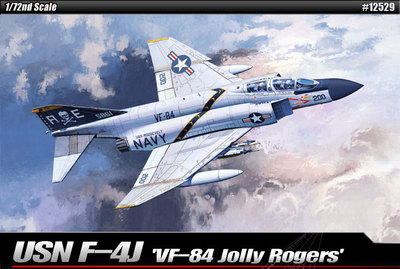1/72 USN F-4J VF-84 Jolly Rogers #12529 Academy Hobby Model Kits